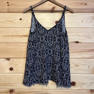 Others Follow Boho Rayon Oversized Fit Tank Top